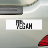 100% vegan autoaufkleber (Auf Auto)