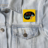 100 % Vegan Button (Beispiel)