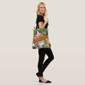 100% Veggie Happy Guinea Schweinefleisch mit Karot Tasche (Am Model)