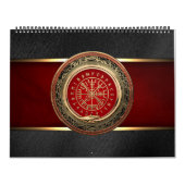 [100] Vegvisir - Viking Gold Magic Runic Compass Kalender (Titelbild)