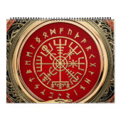 [100] Vegvisir - Viking Gold Magic Runic Compass Kalender (Titelbild)