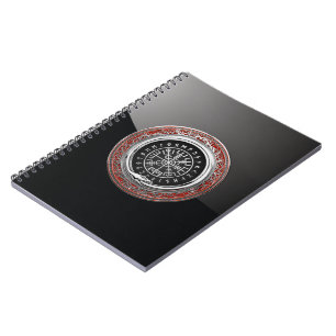 [100] Vegvisir - Viking Silver Magic Runic Compass Notizblock