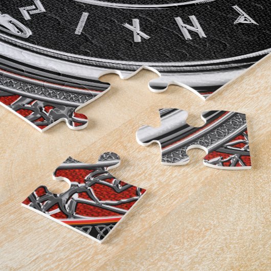 [100] Vegvisir - Viking Silver Magic Runic Compass Puzzle (Seite)