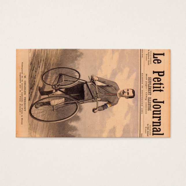 100 Visitenkarten 1. Tour de France (Vorderseite)