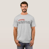 "100% wählend effektiver als Internet" T - Shirt (Vorne ganz)