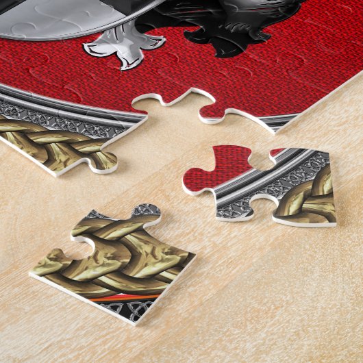 [100] Wappen-Teutonenkappe Puzzle (Seite)