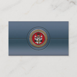 [100] Wappen-Teutonenkappe Visitenkarte