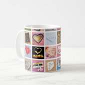 100 Wege zu sagen, ich Liebe Sie Kaffeetasse (Vorderseite Links)