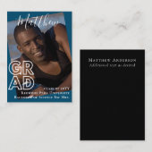 100 x HAUSHALT Abschluss Ankündigung FOTO Modernes (Vorne/Hinten)