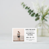 100 x HAUSHALT Foto Retten Daten Minimalistisch Ei Visitenkarte (Stehend Vorderseite)