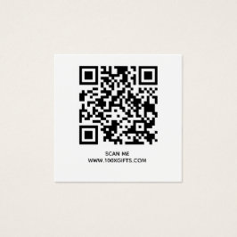 100 X QR CODE SIGN CARDS - NUTZEN SIE HIER DEN FRE