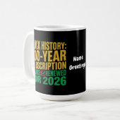 100-Year Black History Subscription Status Renewed Kaffeetasse (Vorderseite Links)