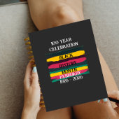 100 year celebration black history month 2026 planer