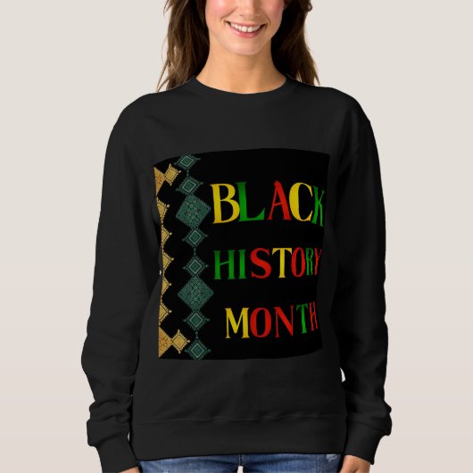 100 year celebration black history month 2026 sweatshirt (Vorderseite)