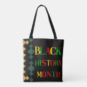 100 year celebration black history month 2026 Tote Tasche (Rückseite)