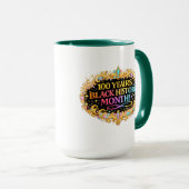 100 Years Black History Combo Mug Tasse (VorderseiteRechts)