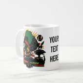 100 Years of Black History Month 2026 Celebration Kaffeetasse (Vorderseite Links)