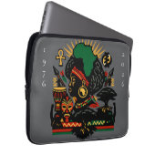 100 Years of Black History Month 2026 Celebration Laptopschutzhülle (Vorne Rechts)