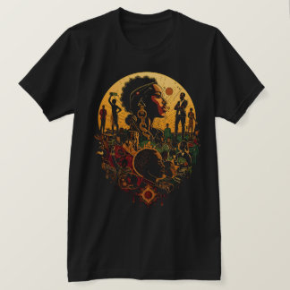 100 Years of Black History – Past Present Future T T-Shirt