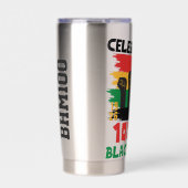 100 Years Souvenir Centennial Black History Month Thermobecher (Vorderseite)