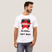 100cc 20.000 U/min 'nuff said T-Shirt (Vorne ganz)