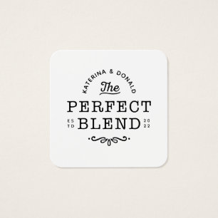 100er Pack The Perfect Blend Hochzeitsgunstbeutel-