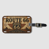 100th Anniversary Mother Road 66 Gepäckanhänger (Vorderseite (Horizontal))