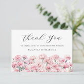 100th Birthday Holly January Birth Flower Custom Dankeskarte (Stehend Vorderseite)