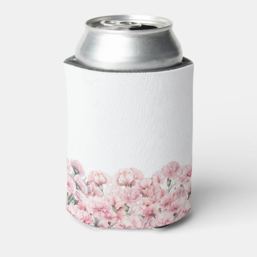 100th Birthday Pink Carnation January Birth Flower Dosenkühler (Kanne Rückseite)