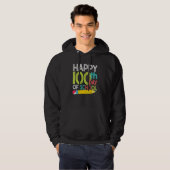 100th Day Gift Student Kids Happy 100 Days Of Scho Hoodie (Vorne ganz)