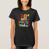 100th Day Math 10 Squared Teacher Student 100 Days T-Shirt (Vorderseite)