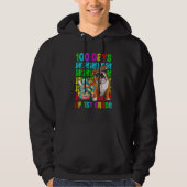 100th Day Of 1st Grade Boys Kids English Bulldog D Hoodie (Vorderseite)