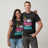 100th Day of Kindergarten For Girls 100 Magical Da T-Shirt (Unisex)