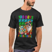 100th Day Of Middle School Boys English Bulldog Do T-Shirt (Vorderseite)
