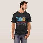 100th Day of School – 100 Days Smarter Celebration T-Shirt (Vorne ganz)