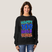 100th Day Of School 100 Days Teacher Students Boys Sweatshirt (Vorne ganz)