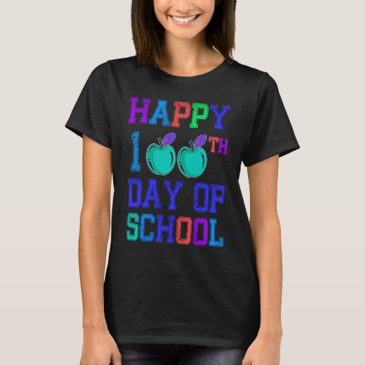 100th Day Of School 100 Days Teacher Students Boys T-Shirt (Vorderseite)