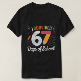100th day of school,67, MEN WOMEN kids T-Shirt