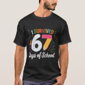 100th day of school,67, MEN WOMEN kids T-Shirt (Vorderseite)