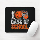 100th Day Of School Basketball Kids 100 Days Of Sc Mousepad (Mit Mouse)