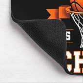 100th Day Of School Basketball Kids 100 Days Of Sc Mousepad (Ecke)