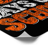 100th Day Of School Basketball Kids 100 Days Of Sc Poster (Ecke)