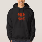 100th Day Of School Cool Basketball Player Premium Hoodie (Vorderseite)