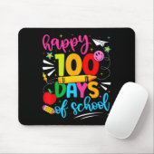 100th Day Of School Happy 100 Days Teachers Boy Gi Mousepad (Mit Mouse)
