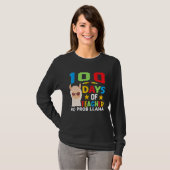 100th day of school No Prob Llama 100 days Smarter T-Shirt (Vorne ganz)