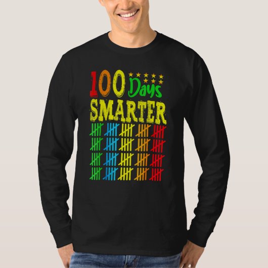 100th Day Of School Teacher Kid Child Happy 100 Da T-Shirt (Vorderseite)