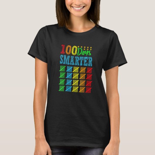 100th Day of School Teacher Kid Child Happy 100 Da T-Shirt (Vorderseite)
