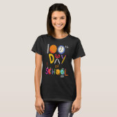 100th Day of School Teachers and Students Survived T-Shirt (Vorne ganz)