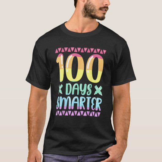 100th Day Of School Teachers Child Happy 100 Days T-Shirt (Vorderseite)