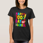 100th Day Of School Teachers Costume 100 Days Stud T-Shirt (Vorderseite)
